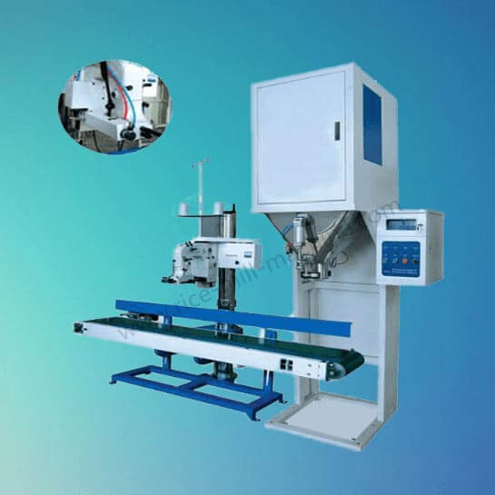 Rice Packaging machine, rice weighing & packing