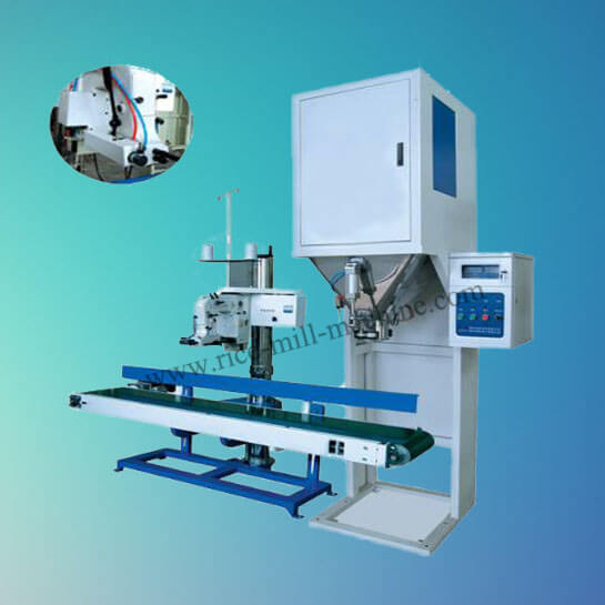 Rice Packaging machine, rice weighing & packing