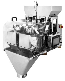 Two Head Weigher, automatic rice packing machine