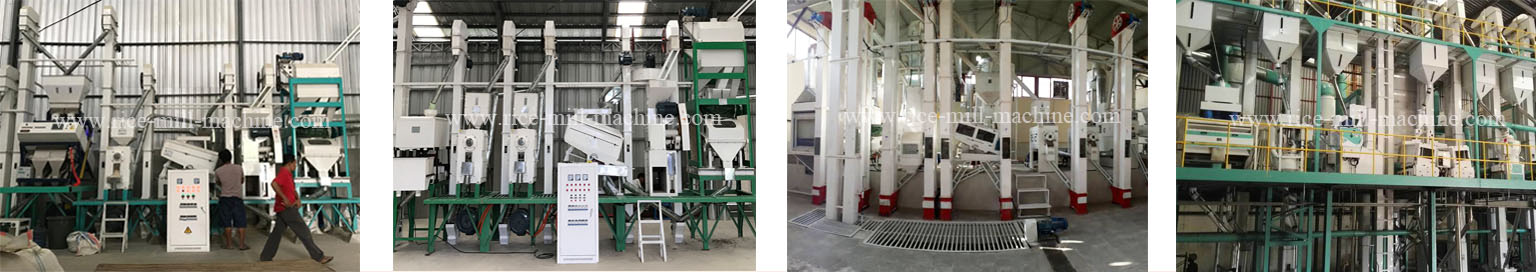 Rice Milling Machine Plant